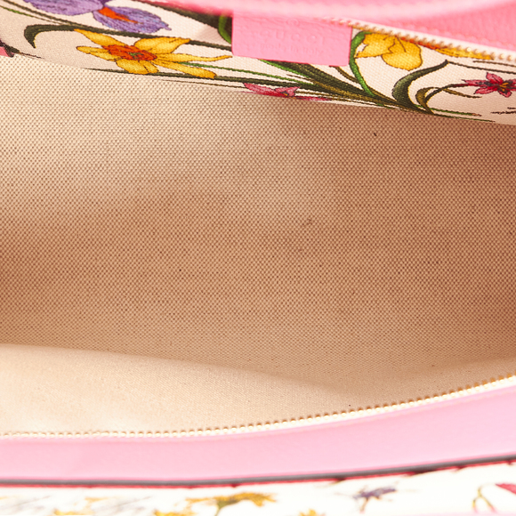 GUCCI Medium Flora Satchel - Picture 5 of 10